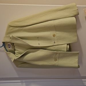 Billbass blazer set size 1q in avocado green